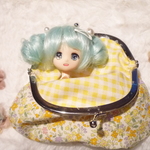 あまむす　がま口ポーチ。☆お取り置き☆