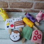 アイスキャンディセット☆フェルトままごと