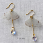 ▣白い蝶々ピアス🦋▣