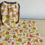 madoka330さま専用のページ ライオン コップ袋 （給食袋）1点ランチョンマット 2点