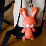 うさぎのキーホルダー
