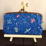 【再販】親子がま口長財布（星座柄）