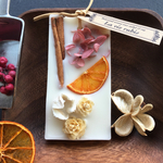 優しいナチュラルアロマワックスサシェ シナモン オレンジ あじさい