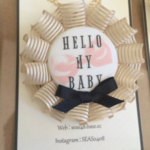 【Rh02p】HelloMyBaby チェーン付き