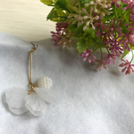 花びらピアス 花ピアス