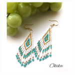 ネイティブ ピアス/イヤリング【Turquoise】