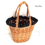 ★新作です。フリルかご風バケツトート(M)