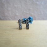 真鍮　swr  ジプシーセッティングピアス