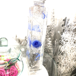 ブルー薔薇♡スタイリッシュインテリア ハーバリウム♡メッセージ名入れ可能♡プレゼントにも♡