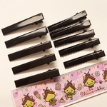 32mmブラック♡ワニ口ヘアクリップ♡10本