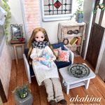 ステングラスとレンガのお部屋
