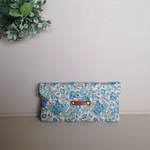 シンプルな長財布《フェリシテブルー》