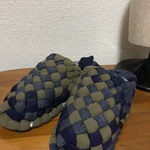 こんこんぞうり 布ぞうり  スリッパ   紺色