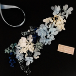 ★ハーフサイズ ハーバリウム花材キット sky blue