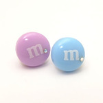 ＊マーブルチョコピアス＊ブドウ＆ミント