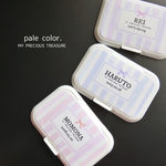 ♡×600感謝＊*pale color.＊名入りおしりふきのふた