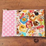 はいから横町のぺたんこポーチ＊お菓子＊
