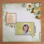 ス＊SALE＊クラップブッキング  12インチ完成品    grateful Happy