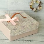  リバティ 折り紙ボックス 　フェリシテ　ラベンダー