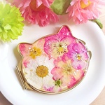 お花のコンパクトミラー