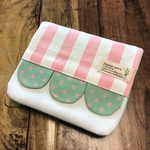 移動ポケット♡パステルカラー ストライプ 女の子