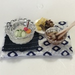 hand made ミニチュアドールハウス  再販そうめんセット