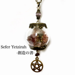 ＊再販Ⅲ＊ 時の魔女の証 -春の国- ガラスドーム ペンダント ネックレス