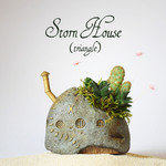 stone house(triangle)wark of jin