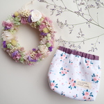 *Mother's day*　パステルリース＆小花のばねポーチ　セット