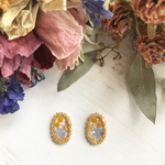 勿忘草のピアス/イヤリング