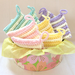 【4枚組】抗菌防臭しっかり厚手アクリルたわし
