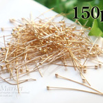 約150本入り★30ｍｍ☆マルピン（ゴールド）
