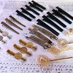 【送料込】小さめヘアアクセ金具色々セット
