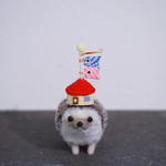 ハリネズミ用帽子☆こいのぼり