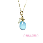 【ペンダントトップ】14kgf 宝石質天然石　ネックレスペンダント　ハンドメイド
