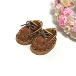 ＊送料無料＊mini☆mini ミニチュアリボンローファー⑮(キャメル)