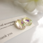 Drop flower bijouイヤリング/ピアス
