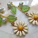 ◇2037 🌻デイジーのピアス・イヤリング🍃 