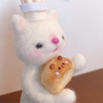 かりみこちゃん niimico×カリーノぱん (コラボ名 carimico かりみこ ) ねこのぱんやさん   ブリキ様オーダー¨̮♡