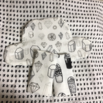 nmatsu様☆専用☆オーダー☆エルゴアダプト用よだれカバー、首回りカバー☆