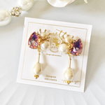 ♡purple bijou & cotton pearl♡