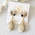 ♡ethnic bijou drop White♡