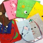 売約済ｅｈ様依頼　ひも通しのおけいこ（19枚）セット