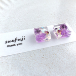 ice-purple　イヤリング・ピアス