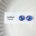 ice-navy　イヤリング・ピアス