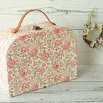 トランク型ボックス　リバティ　フェリシテ　ピンク