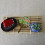 ちりめん  夏の風物詩  置き物