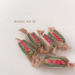 matcha strawberry sandwich