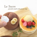 【A様オーダー品】おままごと用☆ 自分で飾れるパンケーキセット♪