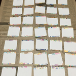 かわいいミニメッセージカード②⑥かどまるタイプ